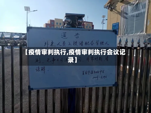 【疫情审判执行,疫情审判执行会议记录】
