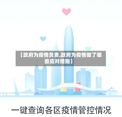 【政府为疫情负责,政府为疫情做了哪些应对措施】
