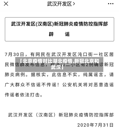 【北京疫情对比湖北疫情,新冠北京和武汉】