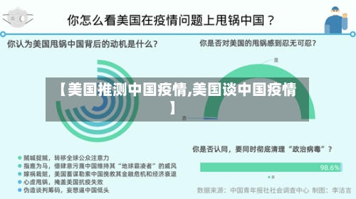 【美国推测中国疫情,美国谈中国疫情】